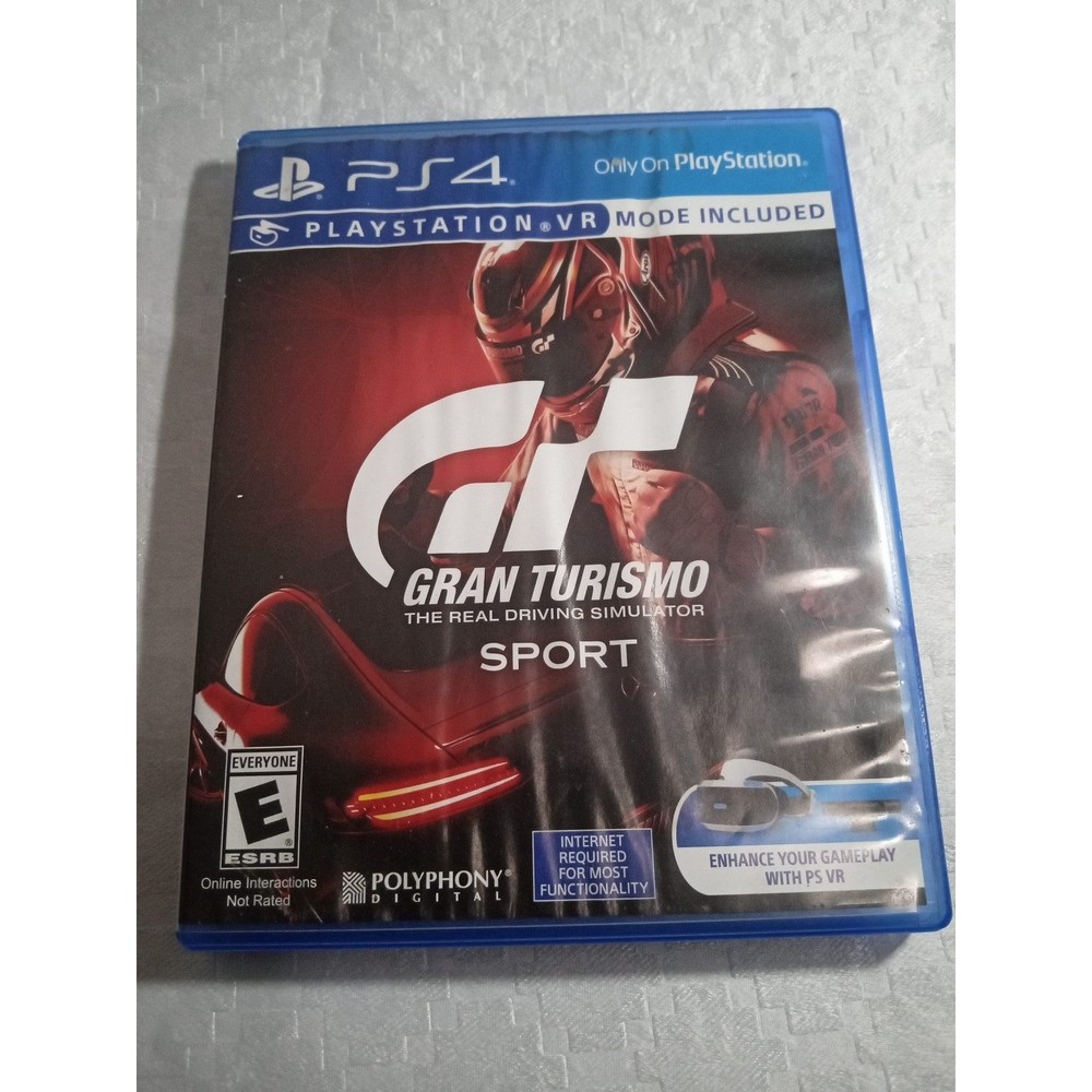 PS4 Gran Turismo Sport game